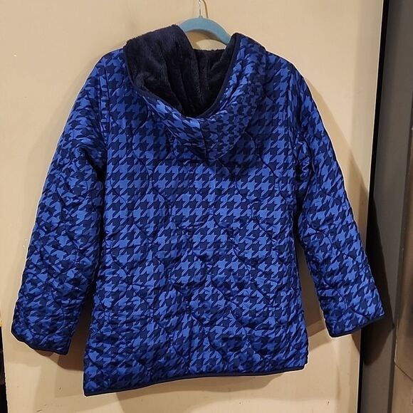 Susan Graver fleece lined hoodie jacket size small NWOT - Picture 7 of 7